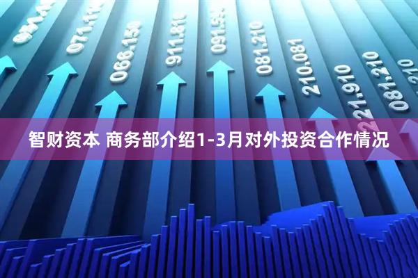 智财资本 商务部介绍1-3月对外投资合作情况