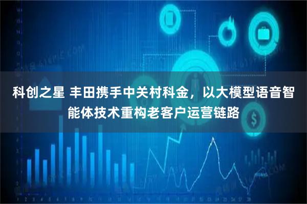 科创之星 丰田携手中关村科金，以大模型语音智能体技术重构老客户运营链路